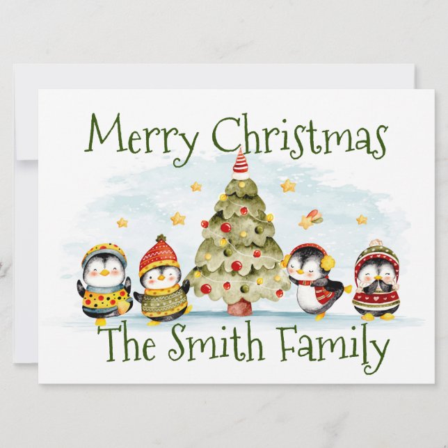 Christmas Holiday Card (Front)