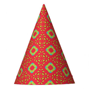 Christmas Holiday Charm Pattern 01 - Party Hat