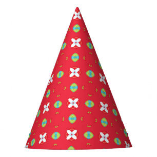Christmas Holiday Charm Pattern 02 - Party Hat