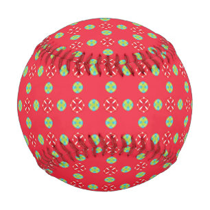 Christmas Holiday Charm Pattern 03 - Baseball