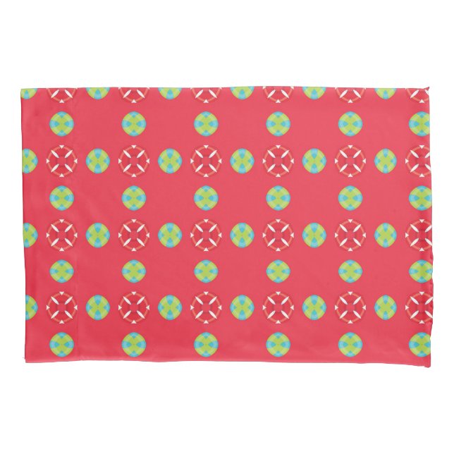 Christmas Holiday Charm Pattern 03 -  Pillowcase (Front)