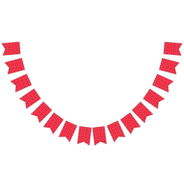Christmas Holiday Charm Pattern 09 -  Bunting (All)