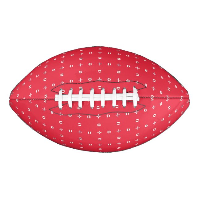 Christmas Holiday Charm Pattern 09 -  Football (Front)