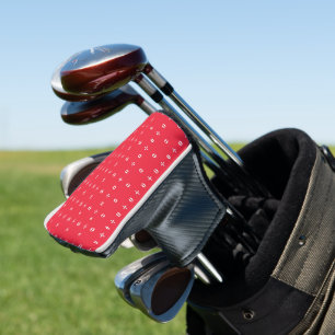 Christmas Holiday Charm Pattern 09 - Golf Head Cover