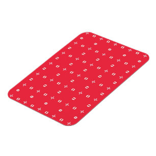 Christmas Holiday Charm Pattern 09 - Magnet