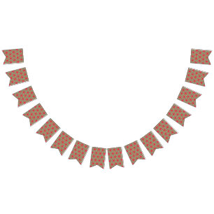 Christmas Holiday Charm Pattern Bunting