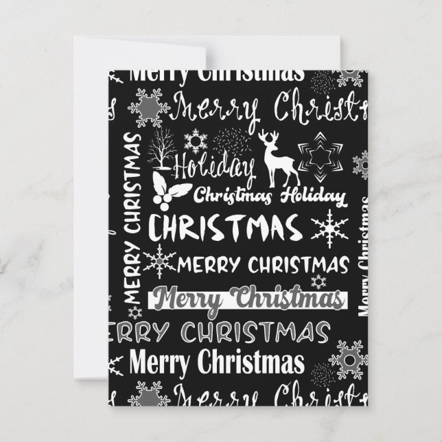 Christmas holiday, Christmas pattern  (Front)