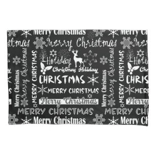 Christmas holiday, Christmas pattern  Pillowcase
