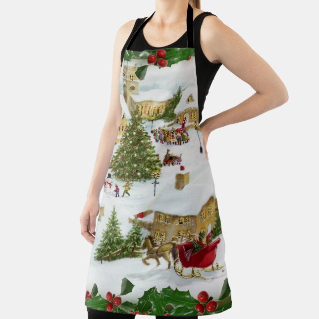Christmas Holiday classics Apron (Insitu)