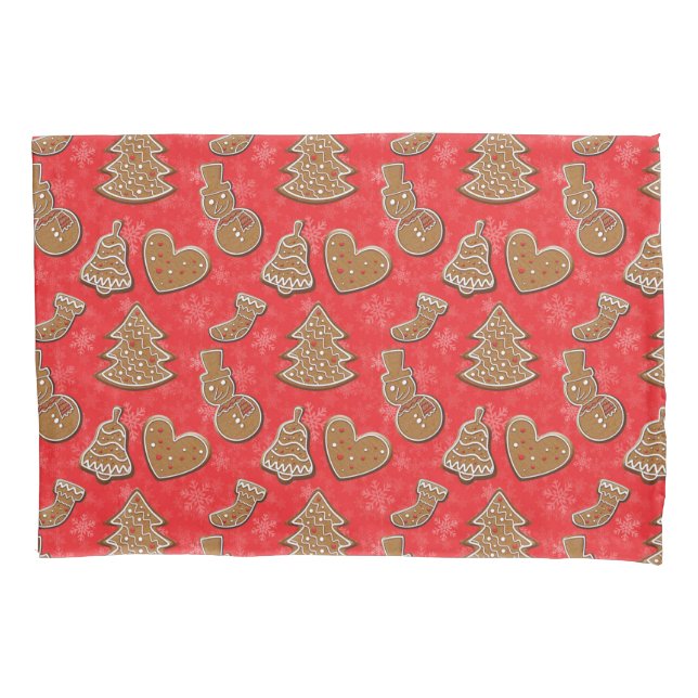 Christmas Holiday Cookie Pillowcase (Front)
