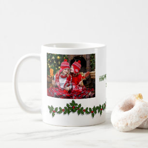 Christmas Holiday Customised Photo Coffee Mug