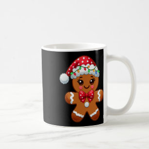 Christmas Holiday Cute Gingerbread Man King Lover  Coffee Mug