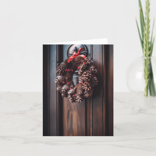 Christmas Holiday Door Card