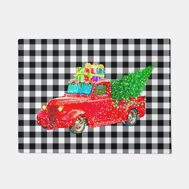 Christmas Holiday Doormat (Front)