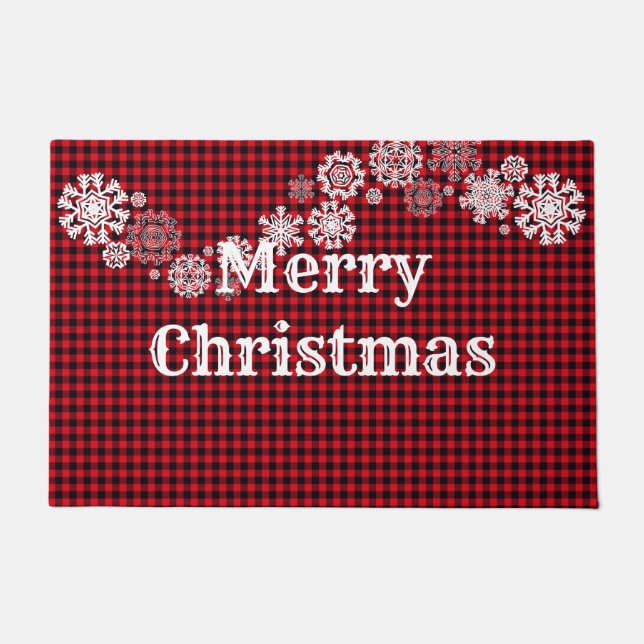 Christmas Holiday Doormat (Front)
