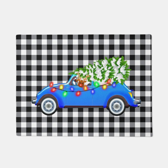 Christmas Holiday Doormat (Front)