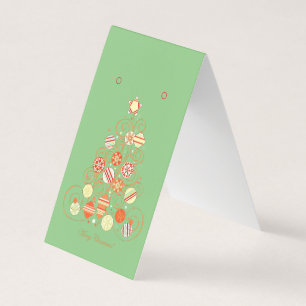 Christmas Holiday Earring Gift and Display Cards