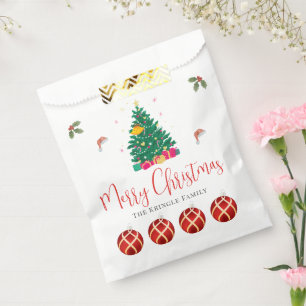 Christmas Holiday Favour Bag