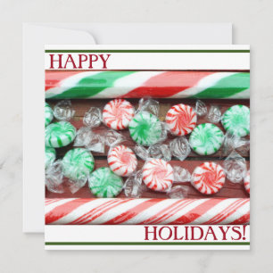 Christmas Holiday festive Candy Canes&hard candies