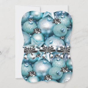 Christmas Holiday Flat Greeting Card