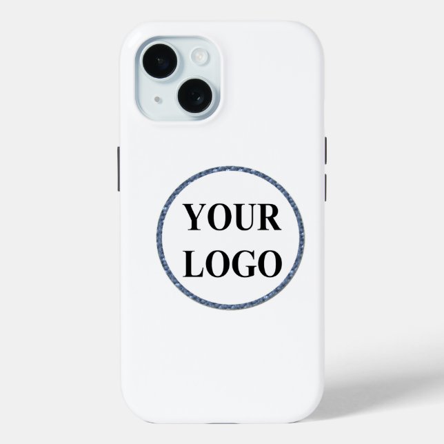 Christmas Holiday Gift ADD YOUR LOGO Merry Xmas Case-Mate iPhone Case (Back)