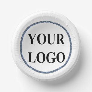 Christmas Holiday Gift ADD YOUR LOGO Merry Xmas Paper Plate