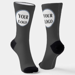 Christmas Holiday Gift ADD YOUR LOGO Merry Xmas Socks
