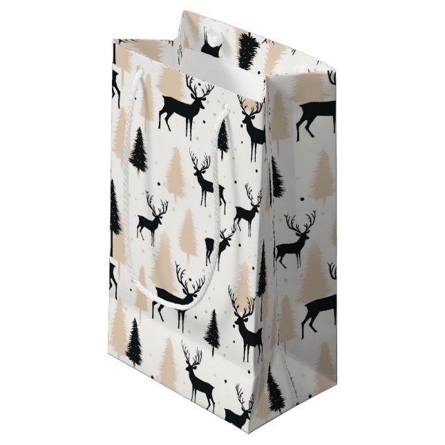 Christmas Holiday Gift Bag (Front Angled)