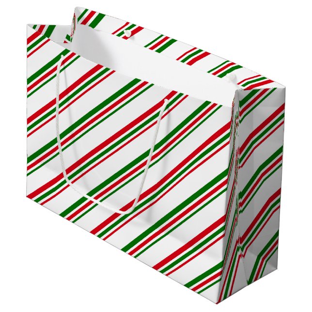 Christmas Holiday Gift Bag (Front Angled)