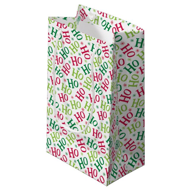 Christmas Holiday Gift Bag (Front Angled)