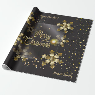 Christmas Holiday Gifts & Your Wishes Personal Wrapping Paper