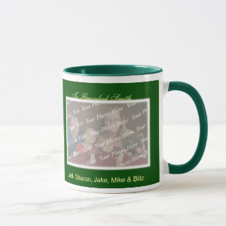 Christmas Holiday Greetings Photo Mug