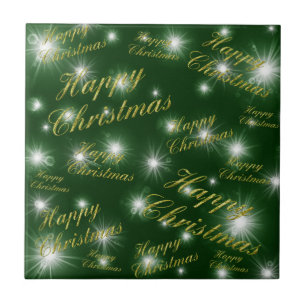 christmas, holiday, happy, xmas, year, new, winter ceramic tile