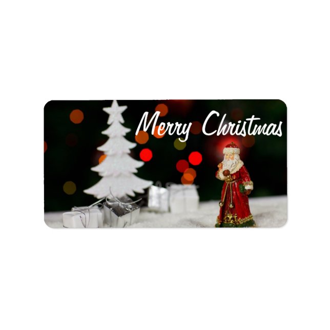Christmas Holiday Label (Front)
