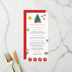 Christmas Holiday Menu