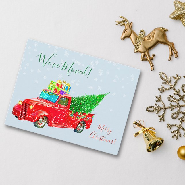 Christmas Holiday Moving Announcement We've Moved (Creator Uploaded)