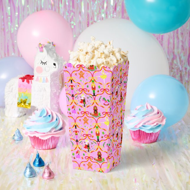 Christmas Holiday - Nutcracker Wrapping Paper Favour Box (Party)