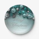Christmas Holiday Ornaments - Teal