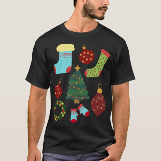 Christmas Holiday Pack 	 2021 Christmas Happy Cele T-Shirt