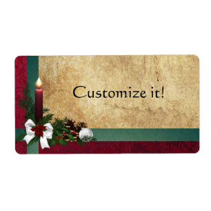 Christmas Holiday package labels + Gift Tags