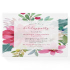 Christmas Holiday Party | Bright Watercolor Floral