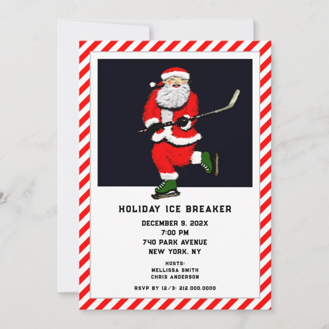 Christmas Holiday Party Invitation (Front)