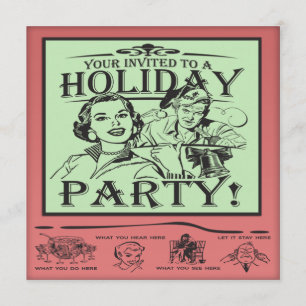 Christmas Holiday Party Invitation