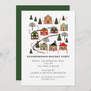 Christmas Holiday Party Invitations