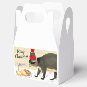 Christmas holiday personalised cookie treat box