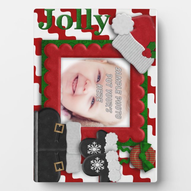 Christmas Holiday Photo Frame Gift (Front)