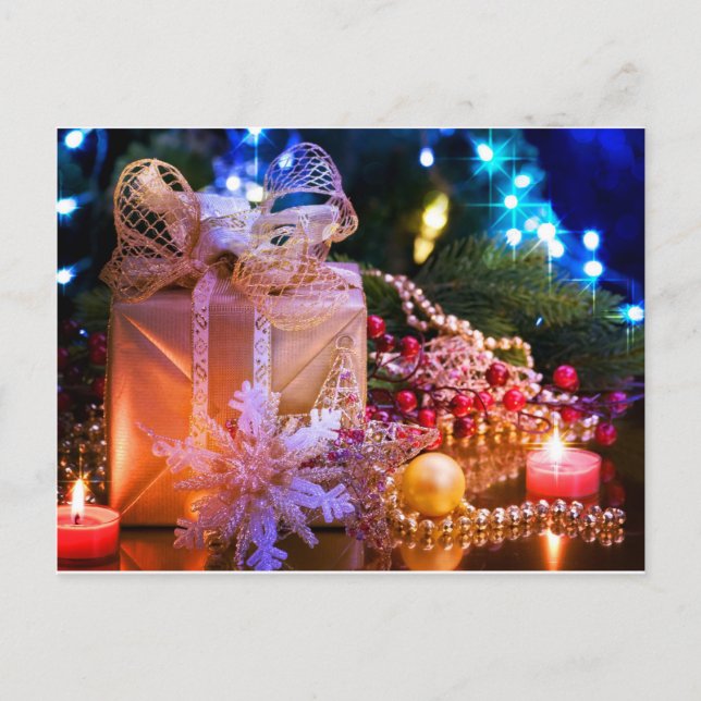 Christmas Holiday Postcard (Front)