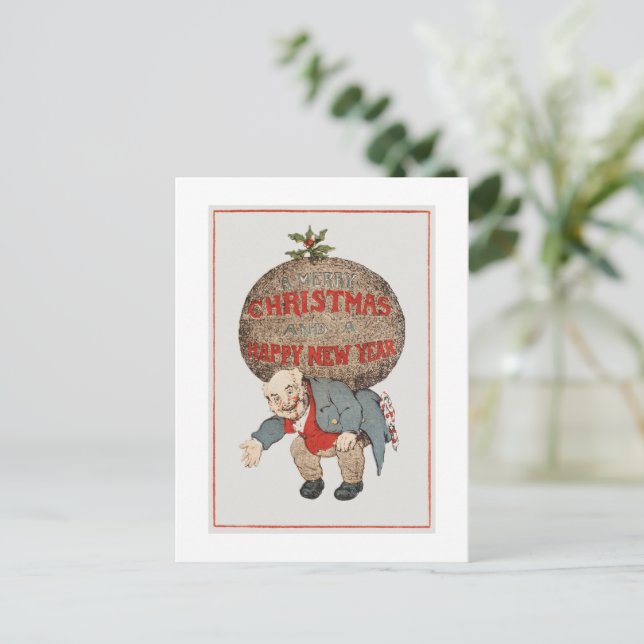 Christmas Holiday Postcard (Standing Front)