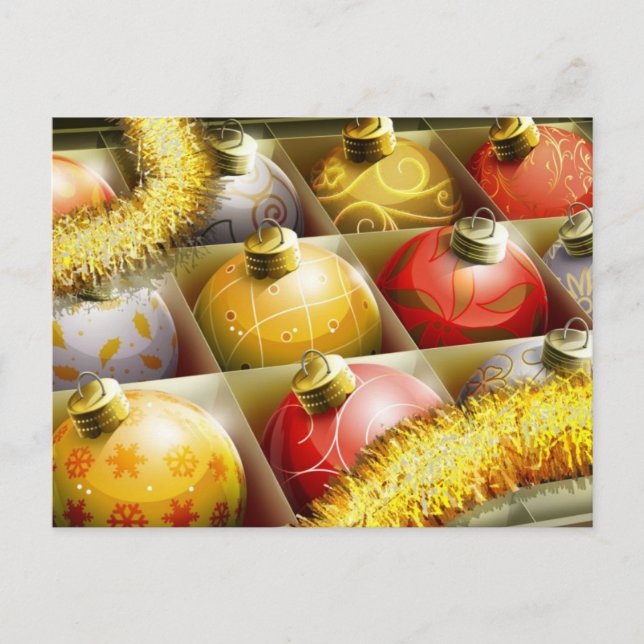 Christmas Holiday Postcard (Front)
