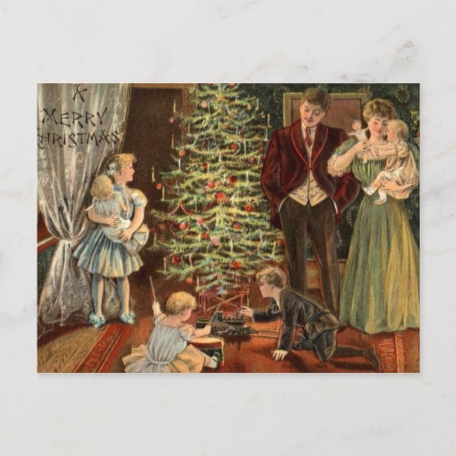 Christmas Holiday Postcard (Front)